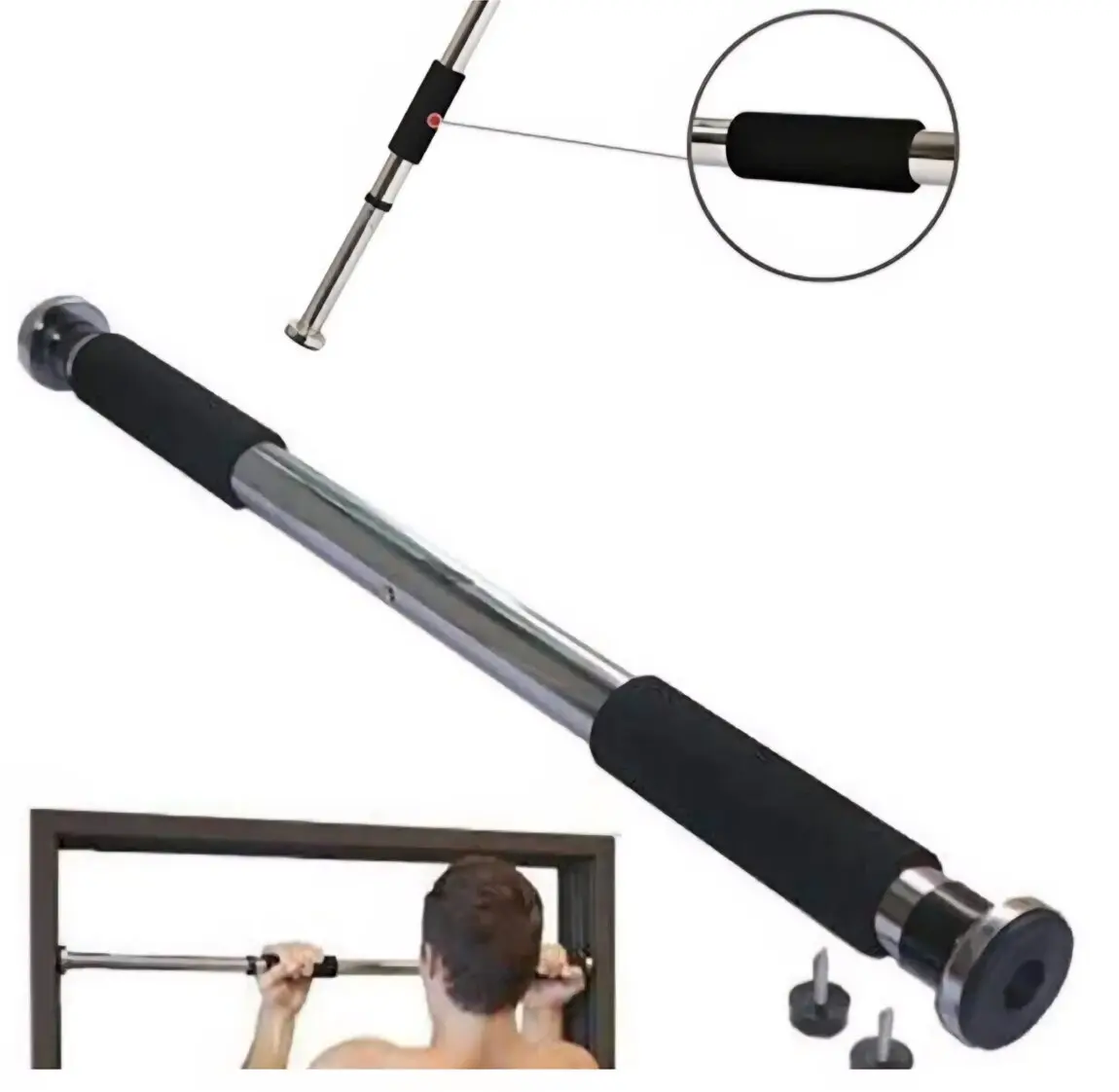 نمونهای از بارفیکس خانگی با طراحی مدرن و دستگیرههای قابل تنظیم