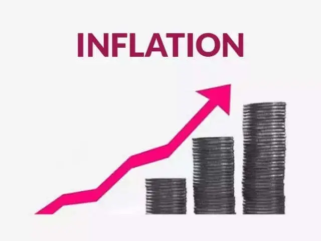 نمودار تغییرات تورم ماهانه در یک دوره زمانی