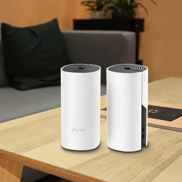 نودهای Mesh Wi-Fi در یک خانه بزرگ با پوشش یکنواخت