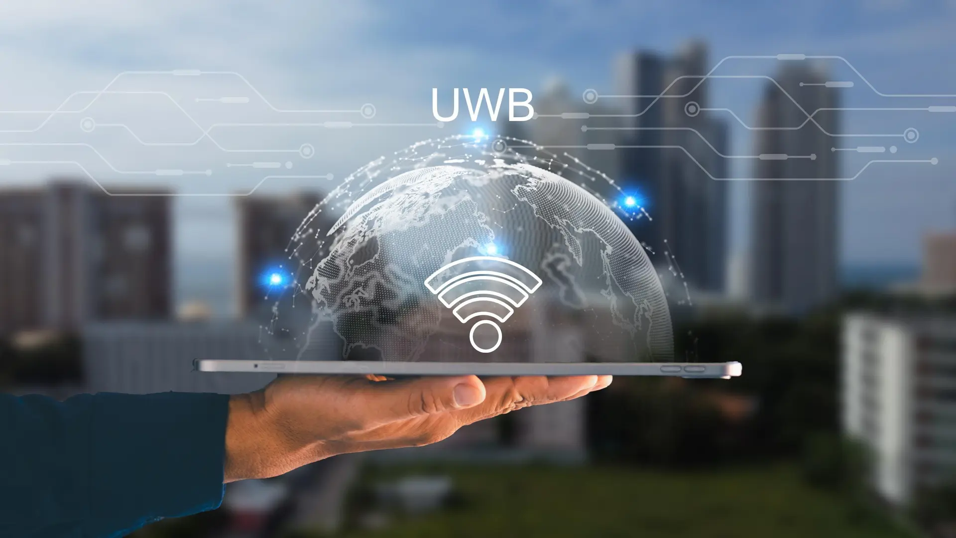 نمونه‌ای از کاربرد UWB در سیستم‌های هوشمند ساختمان برای مدیریت روشنایی و امنیت