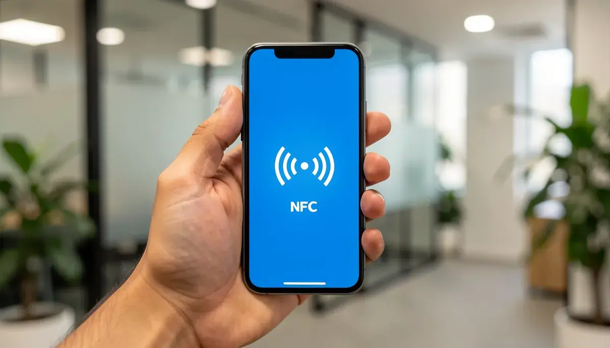 کارت بانکی با فناوری NFC که برای پرداخت بدون تماس استفاده می‌شود