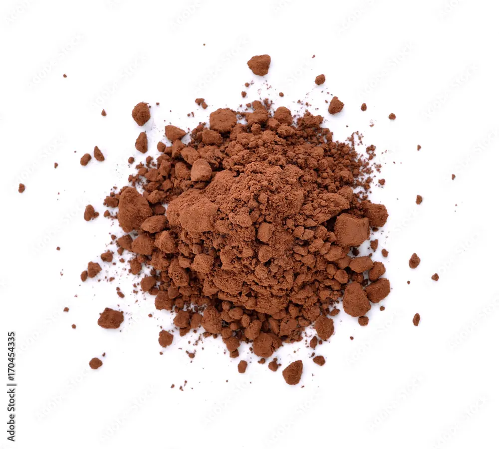 دو نمونه پودر کاکائو با بسته‌بندی متفاوت برای مقایسه