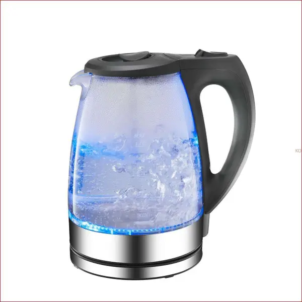 کتری برقی با طراحی مدرن و قابلیت کنترل دمای دقیق برای تهیه چای و قهوه