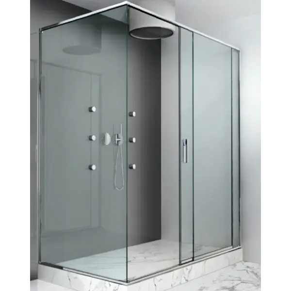 نمونه کابین دوش با درب شیشه ای و طراحی مدرن