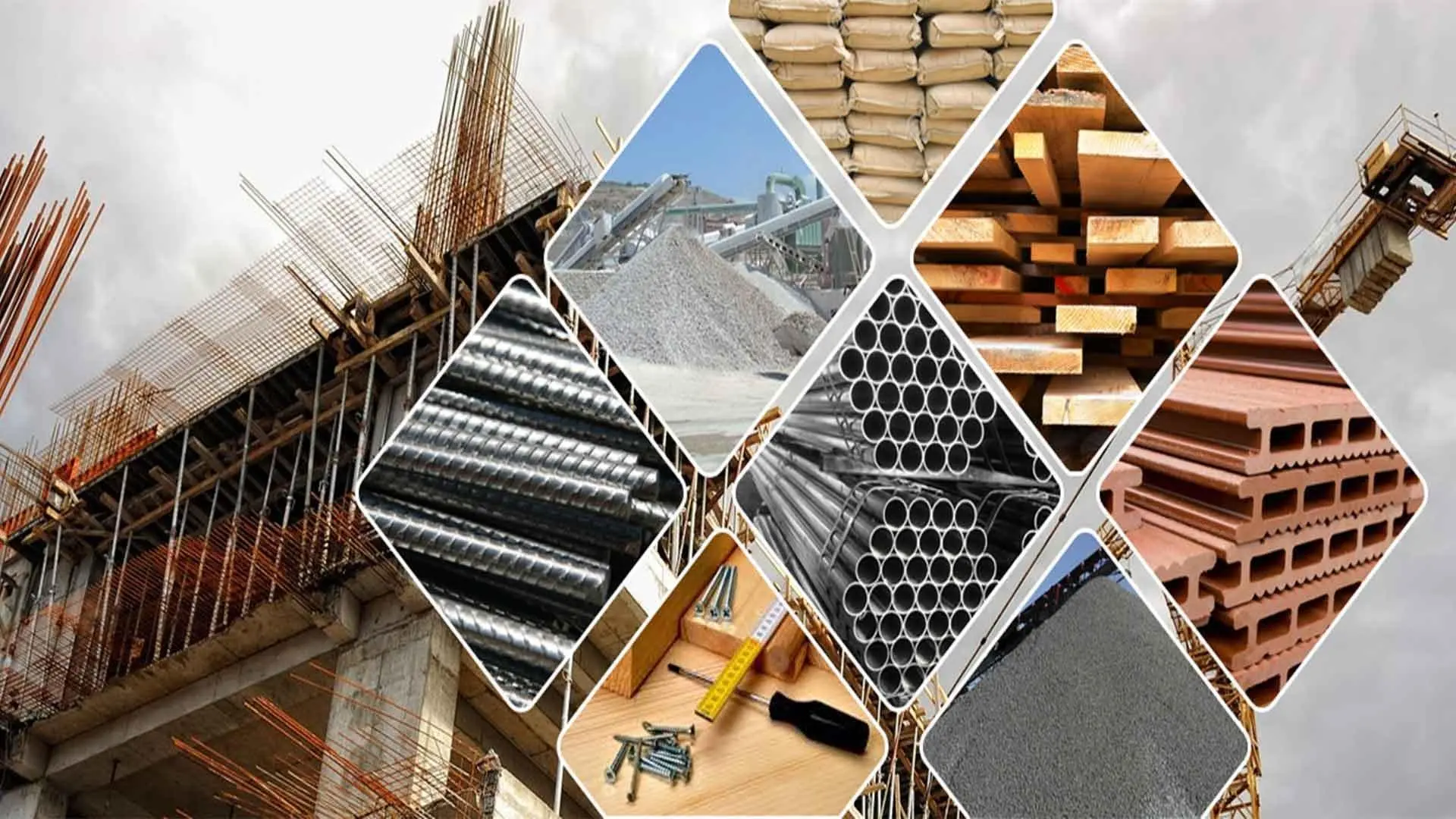 انبار مصالح ساختمانی با سازماندهی مناسب و محصولات باکیفیت