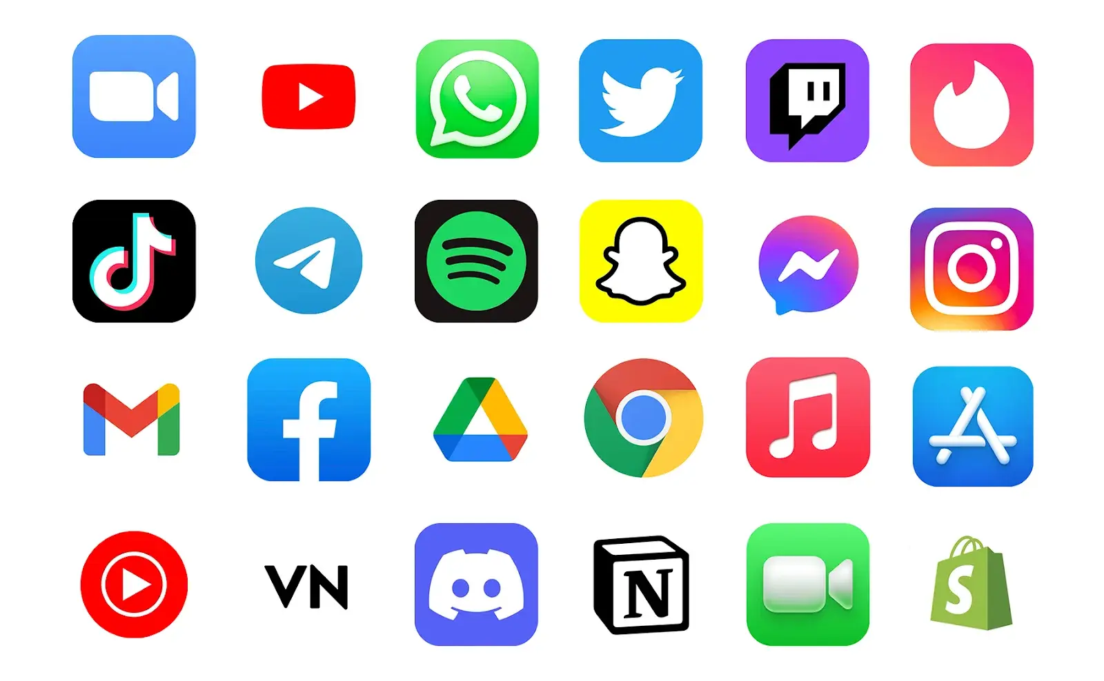 نمایش مصرف اینترنت توسط برنامه‌های مختلف در تلفن همراه