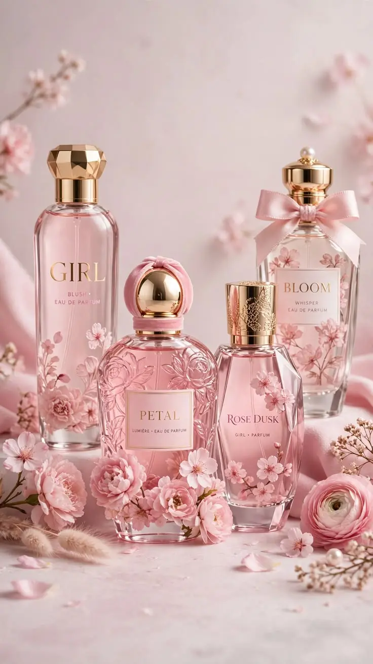 عطرهای مختلف بر روی دست یک فرد برای نشان دادن انواع مختلف عطر و انتخاب مناسب با نوع پوست