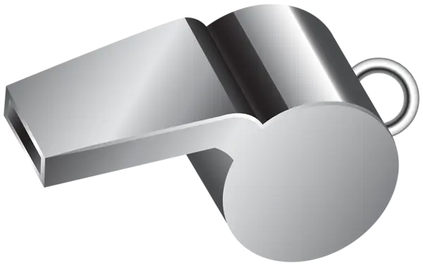 سوت فلزی با طراحی حرفه‌ای برای داوران فوتبال