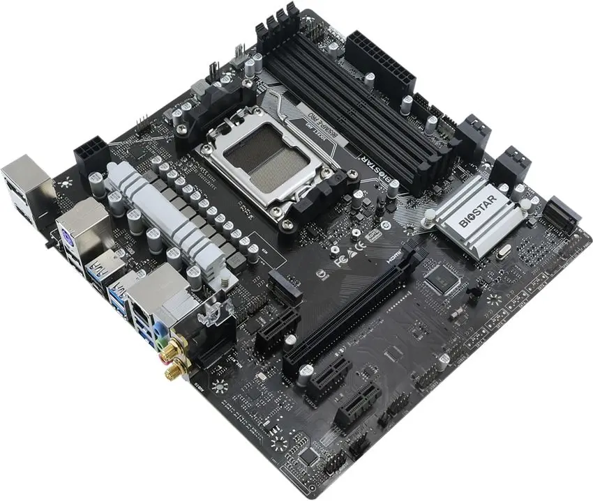 مادربرد با اسلات‌های PCIe و M.2 برای ارتقاء آینده