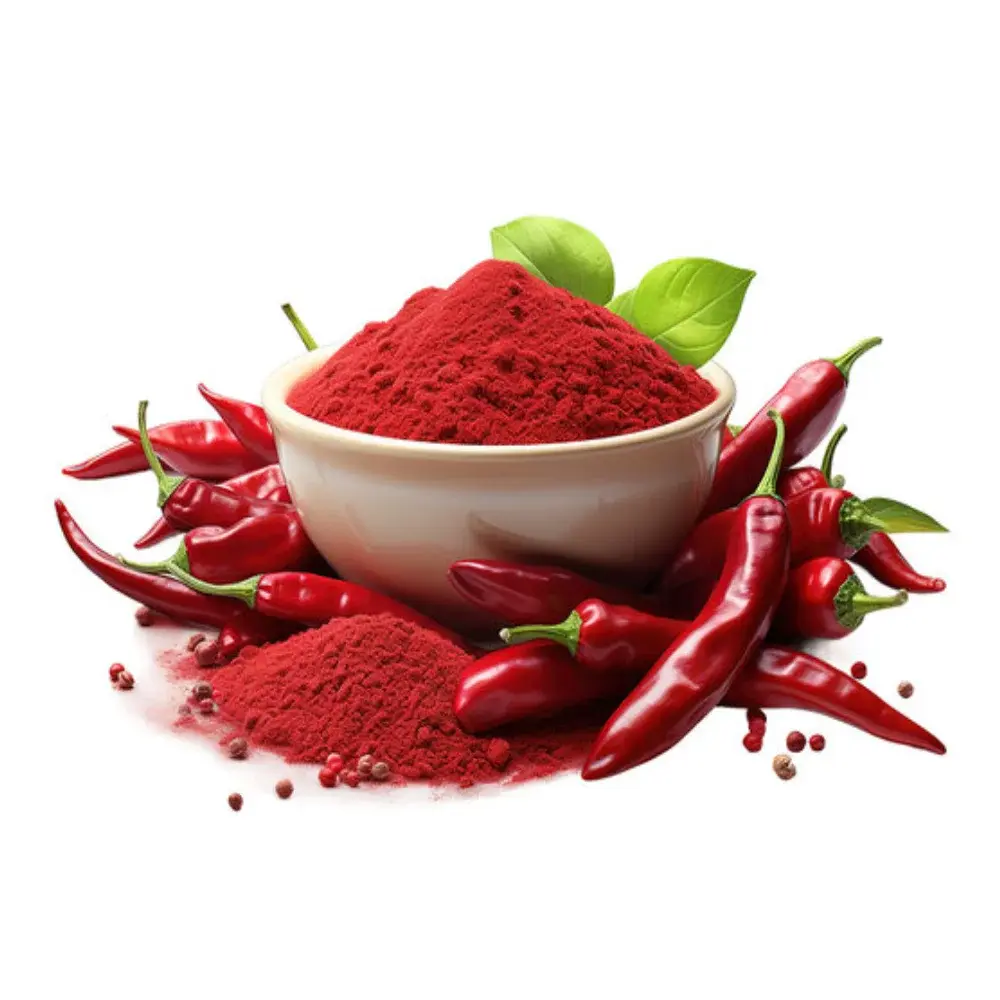 پودر فلفل قرمز تازه و طبیعی برای آشپزی