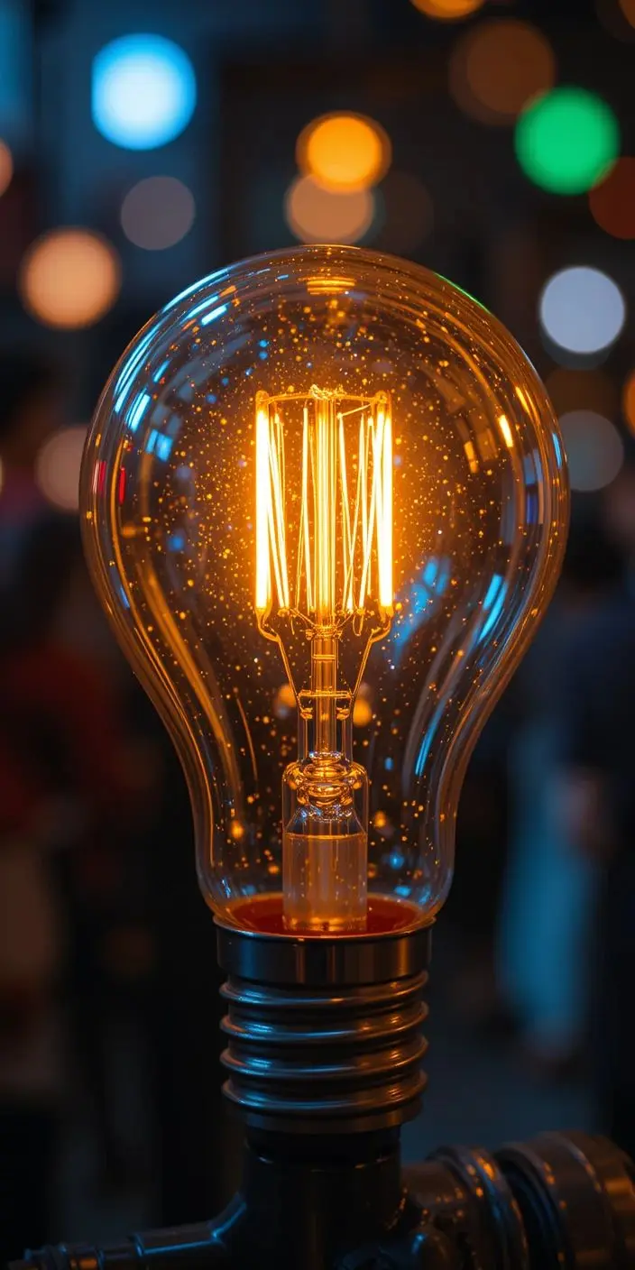لامپ‌های LED شارژی با طراحی مدرن و نور یکنواخت