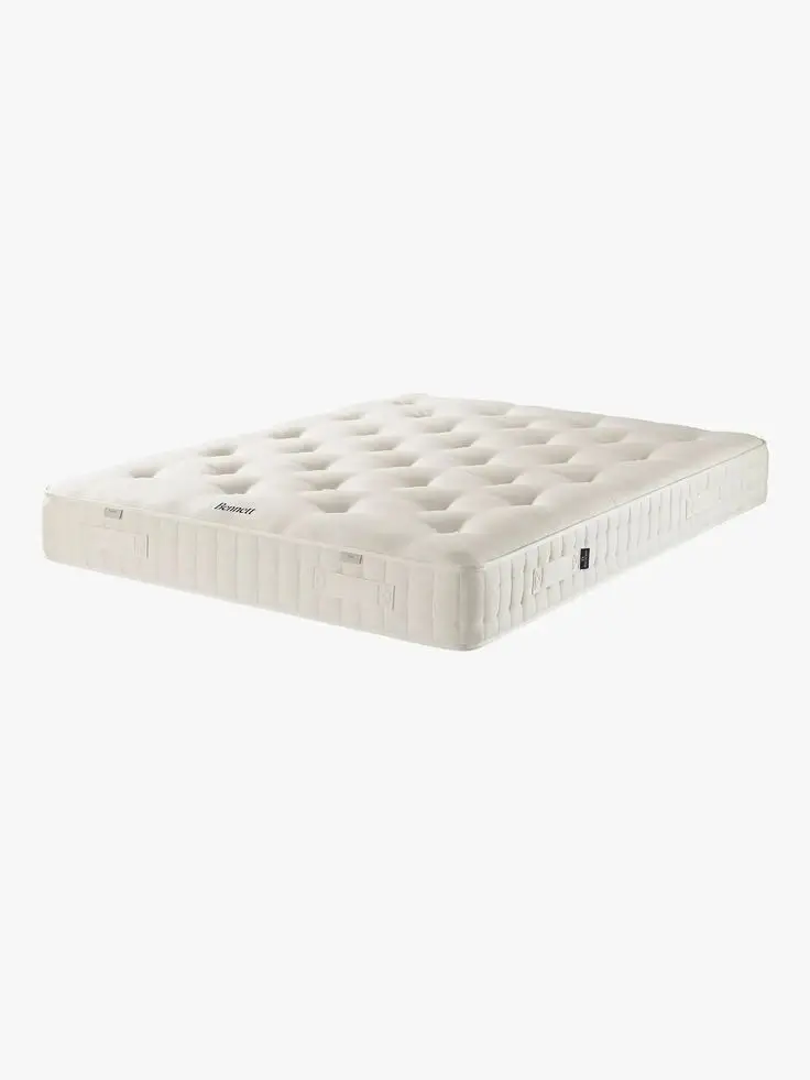 نمونه‌ای از تشک فنری با سیستم ترکیبی که از فنرهای مستقل و لایه‌های memory foam استفاده می‌کند