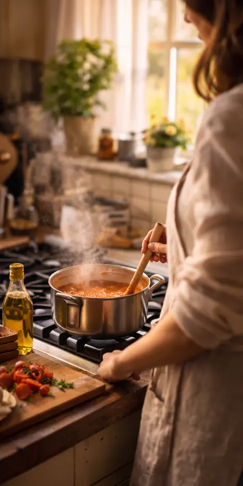 مراحل آماده‌سازی مواد غذایی برای پخت