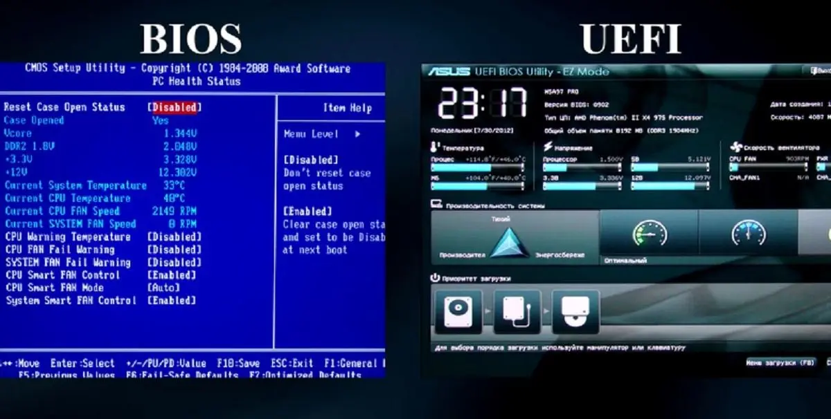 UEFI چیست و چه تفاوتی با BIOS دارد؛ بررسی نکات و جزئیات مهم