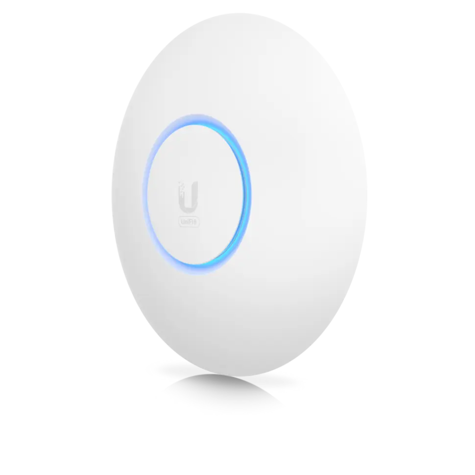 مثالی از شبکه بی‌سیم با استفاده از چندین Access Point برای پوشش کامل یک ساختمان