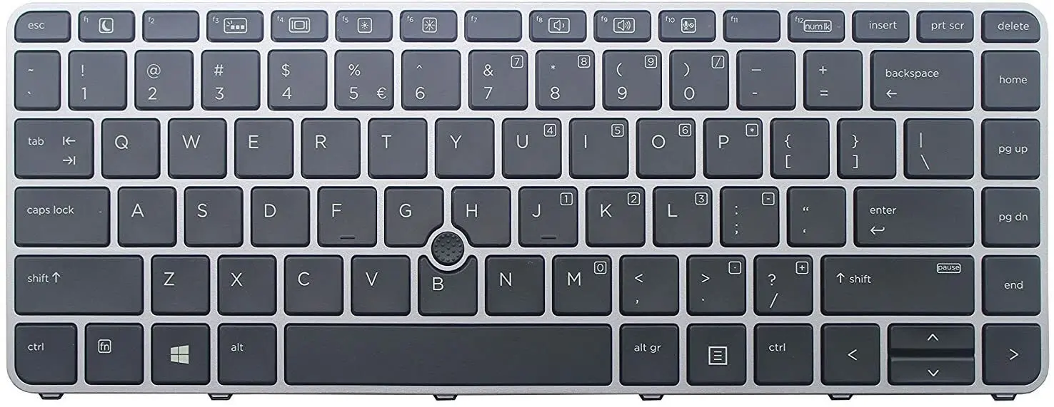 نمونه کیبورد خارجی با پورت USB-C برای لپ‌تاپ