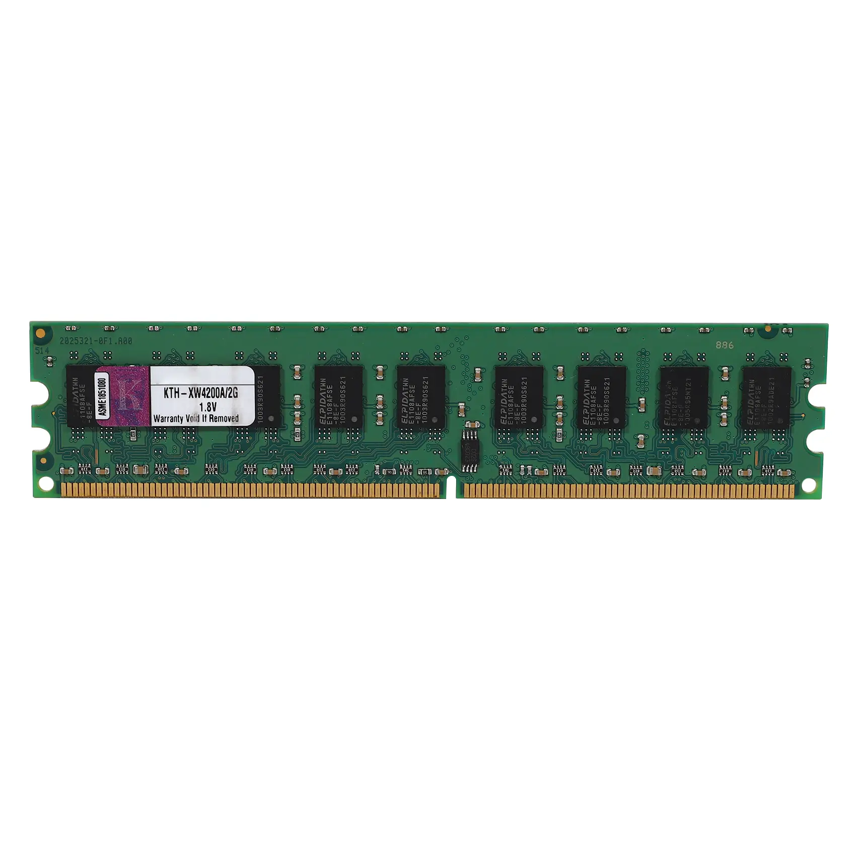 معماری داخلی یک مودول حافظه ECC RAM با نمایش تراشههای حافظه و مدارهای تصحیح خطا