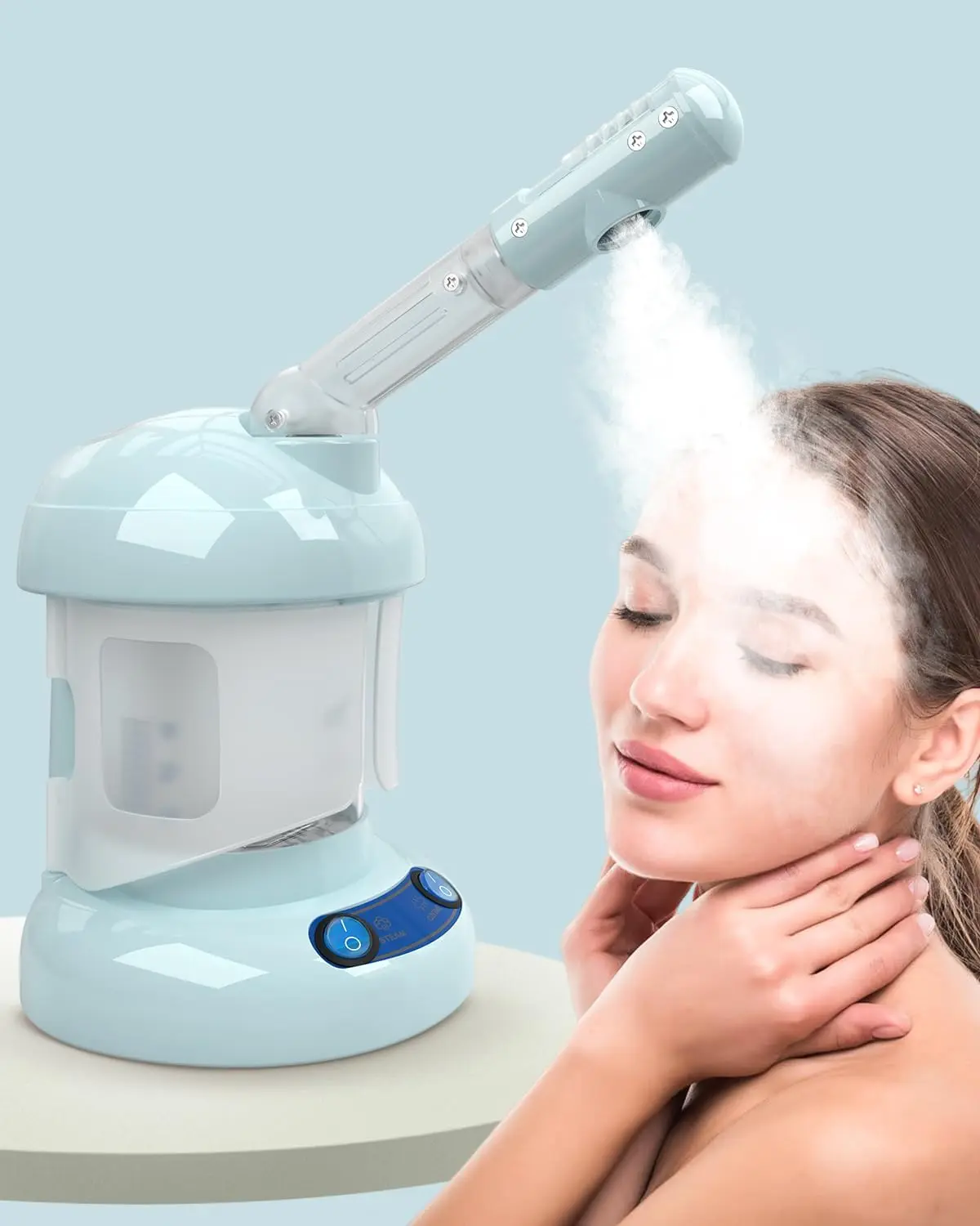 نمونه دستگاه بخور الکتریکی با طراحی مدرن و قابلیت تنظیم دمای بخار