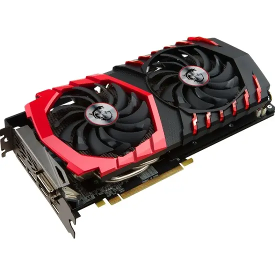 مقایسه کارت‌های گرافیکی مختلف از برندهای NVIDIA و AMD در یک نمایشگاه فنی