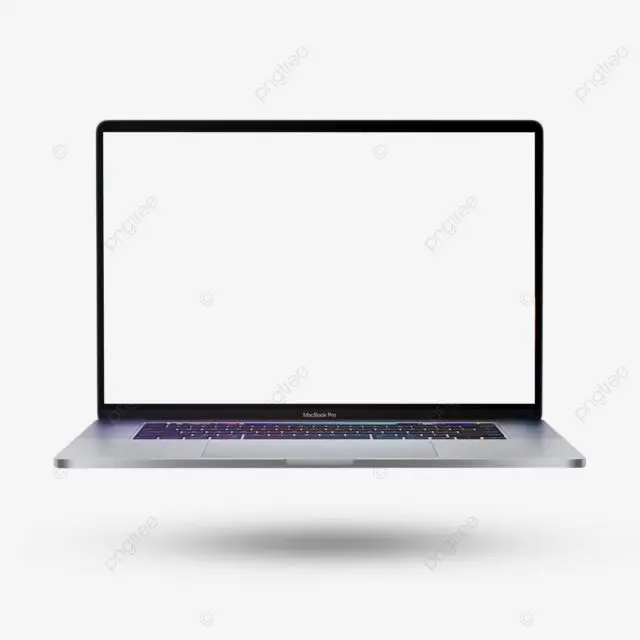 لپ‌تاپی با صفحه نمایش روشن برای نمایش کیفیت تصویر و رنگ