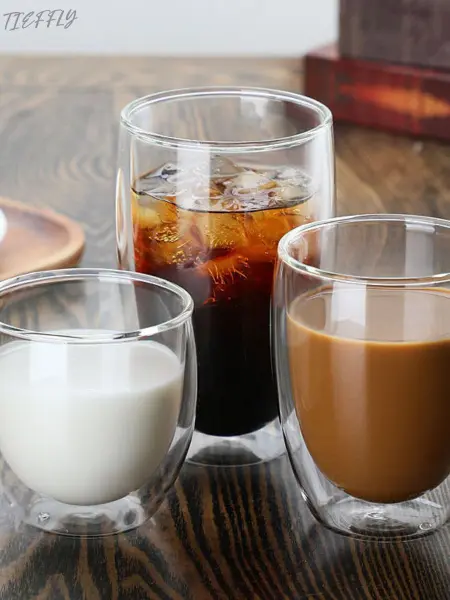 لیوان دوجداره با دستگیره ضدحرارت و طراحی کاربردی