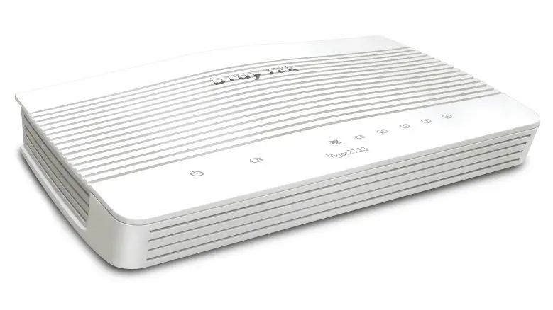 مودم VDSL با طراحی مدرن و پورت‌های متعدد برای اتصال به شبکه