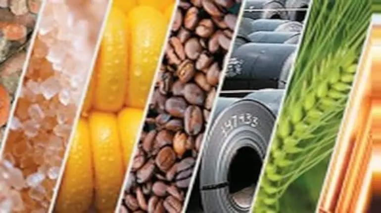 نمودار تأثیر قیمت مواد اولیه بر تورم و اقتصاد جهانی