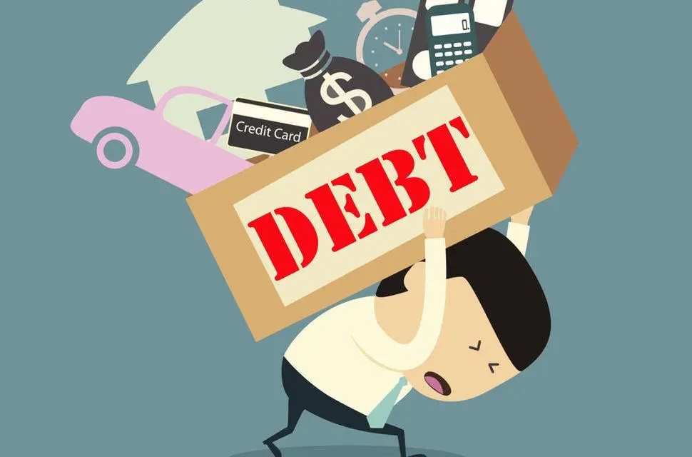نمودار مدیریت بدهی و راهکارهای کاهش ریسک آن
