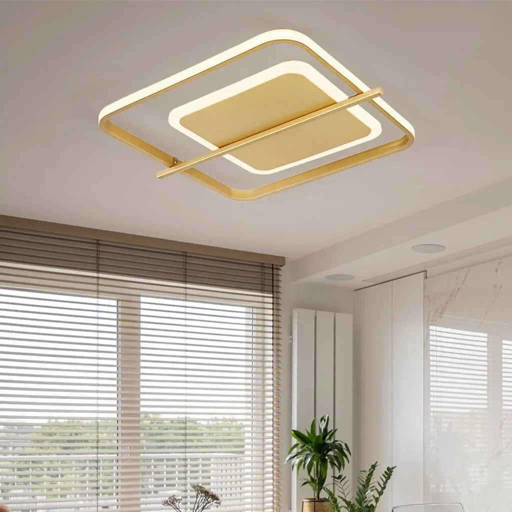 نمونه چراغ سقفی LED با نور گرم و خنک