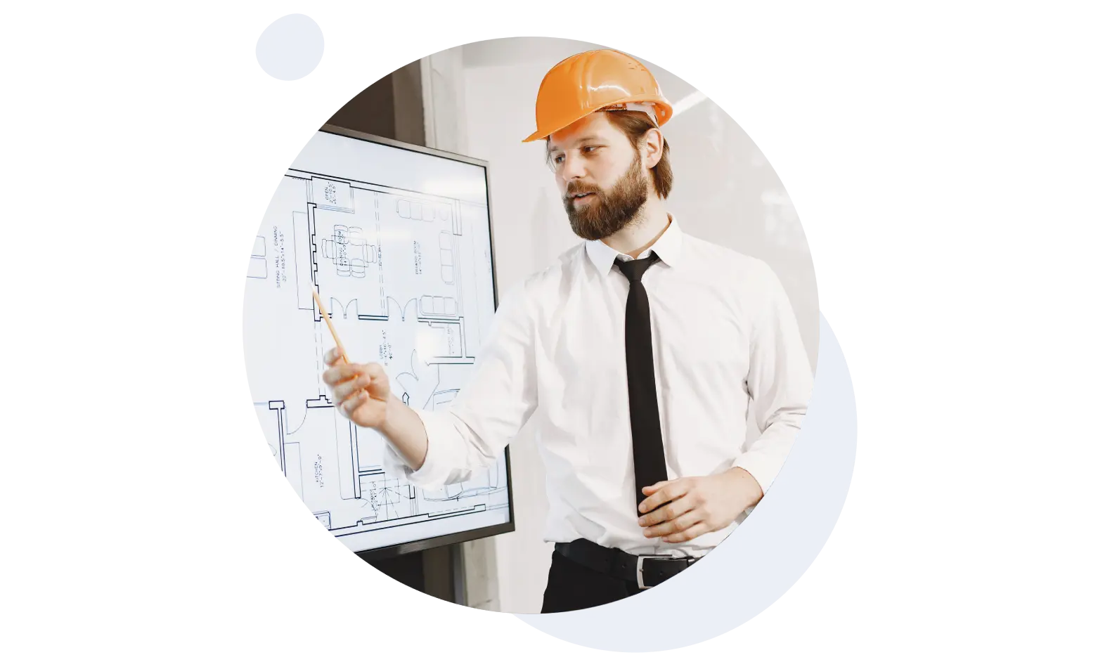 نظارت مهندس معمار بر اجرای پروژه ساختمانی