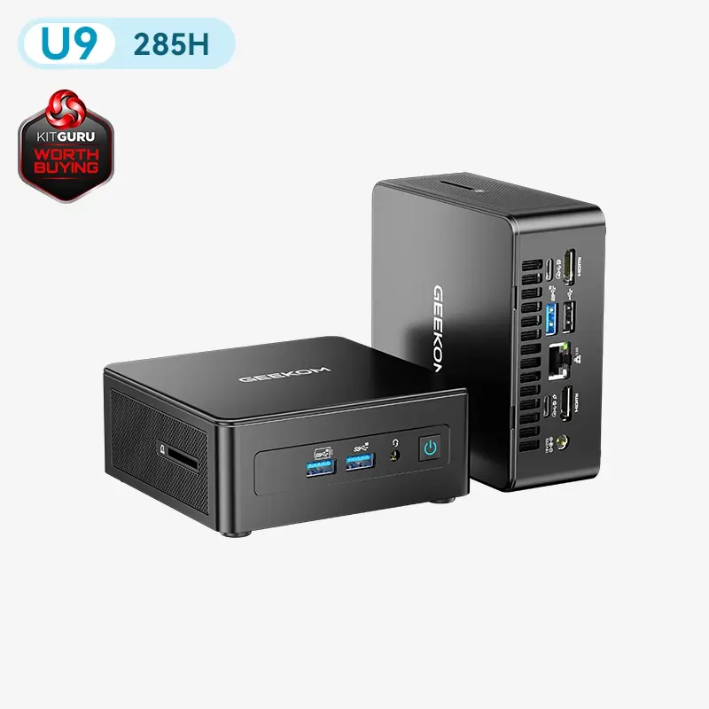مینی پی‌سی GEEKOM IT15 با پردازنده اینتل کوری i9 و رم 64 گیگابایت