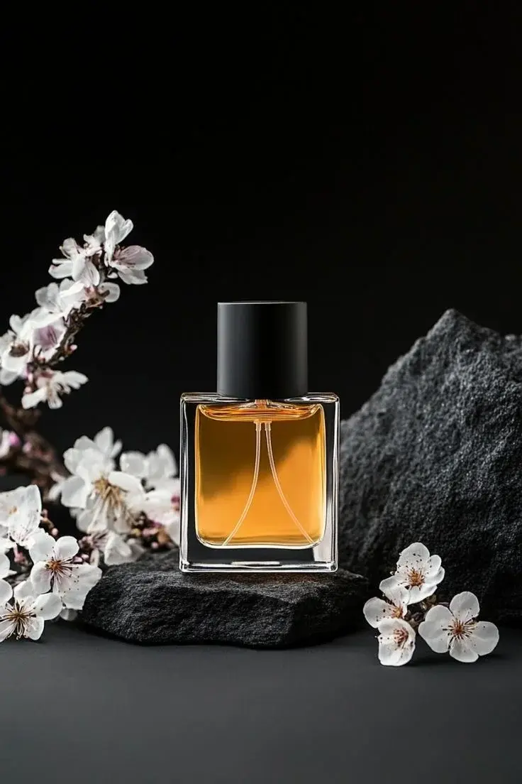 مردی در حال انتخاب عطر تلخ مردانه در یک مغازه عطر
