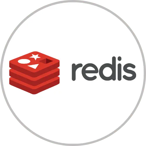 لوگو و نماد Redis به عنوان یک سیستم ذخیره‌سازی در حافظه