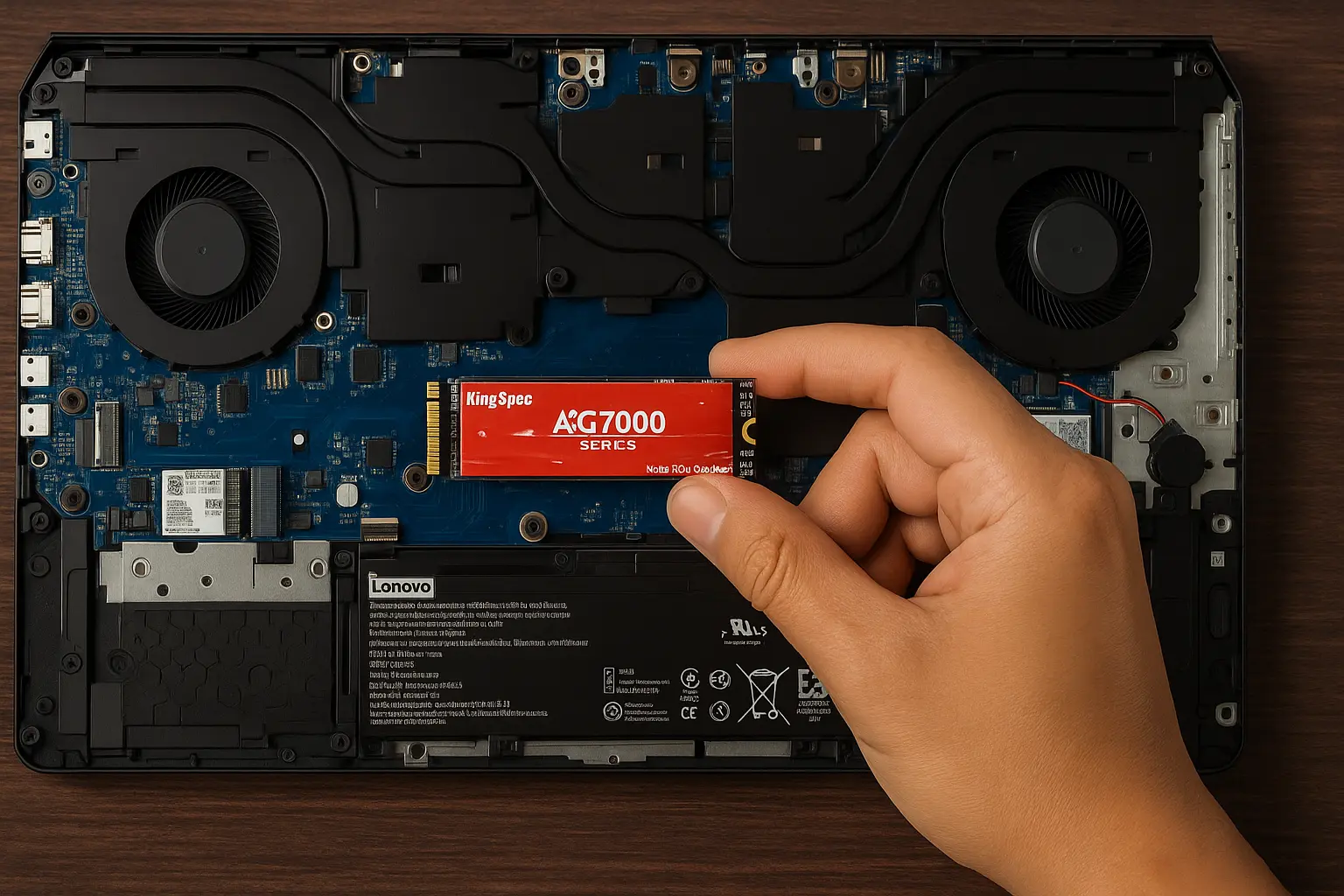 مقایسه عملکرد SSD با HDD در یک لپتاپ