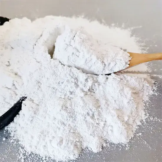 پودر خاکشیر سفید و دانه‌بندی شده برای صنایع پلاستیک و PVC