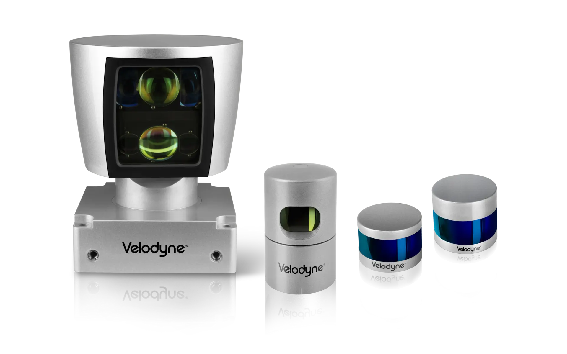 دستگاه LiDAR Velodyne با لنزهای مختلف برای کاربردهای مختلف در محیط‌های شهری و طبیعی