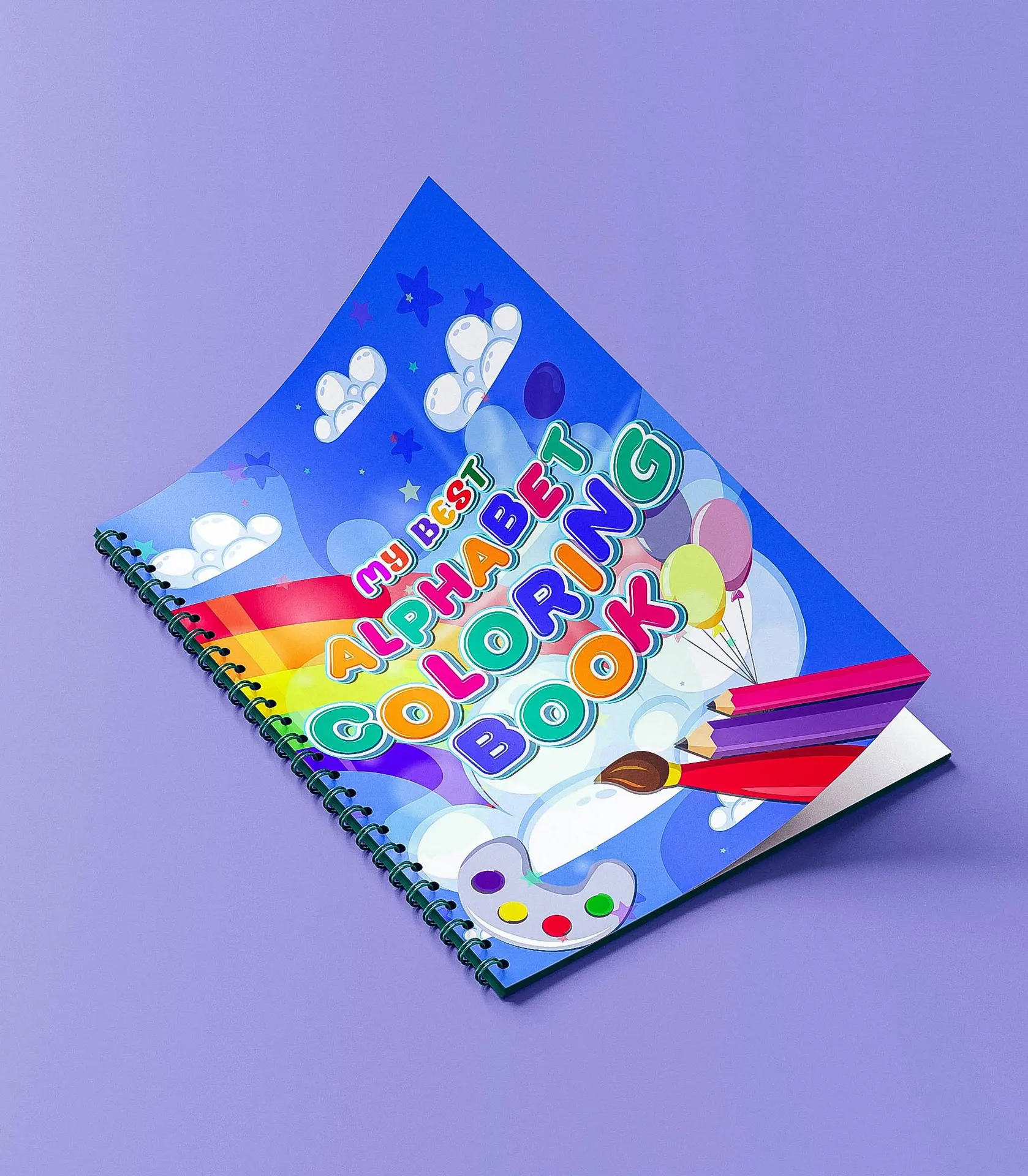 کتابخوان چوبی با طراحی مدرن و رنگی