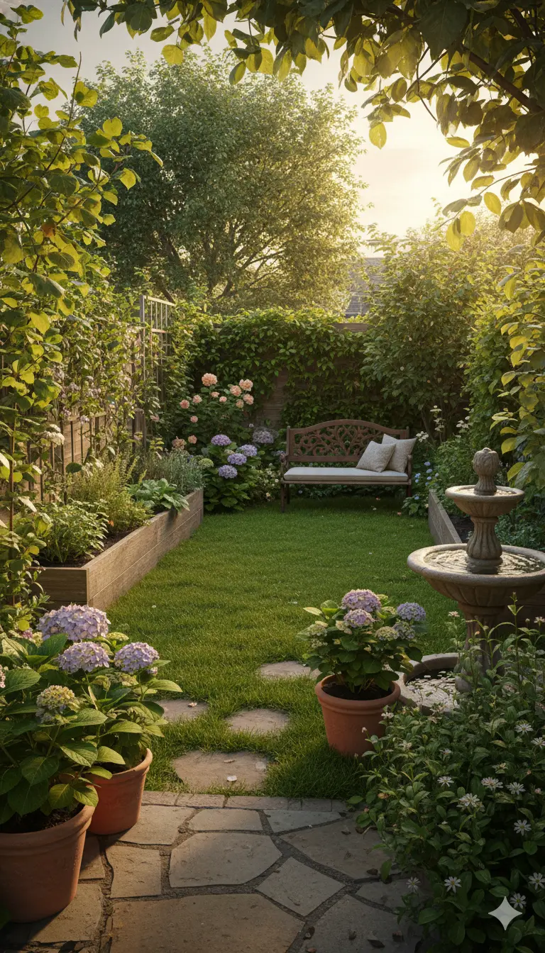 طراحی فضای سبز کوچک؛ مهم‌ترین نکات درباره چگونه با فضای محدود یک حیاط چشمگیر بسازیم؟