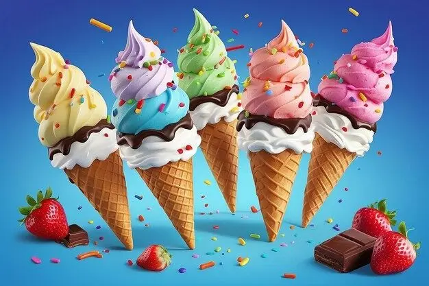 دستگاه بستنی‌زنی خانگی برای تهیه بستنی با بافت خامه‌ای و نرم