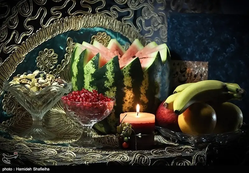 تزیینات گرم و دلنشین برای شب یلدا