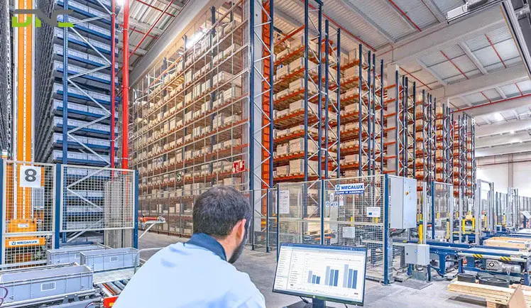سیستم‌های خودکار انبار با استفاده از رباتیک و بینایی ماشین