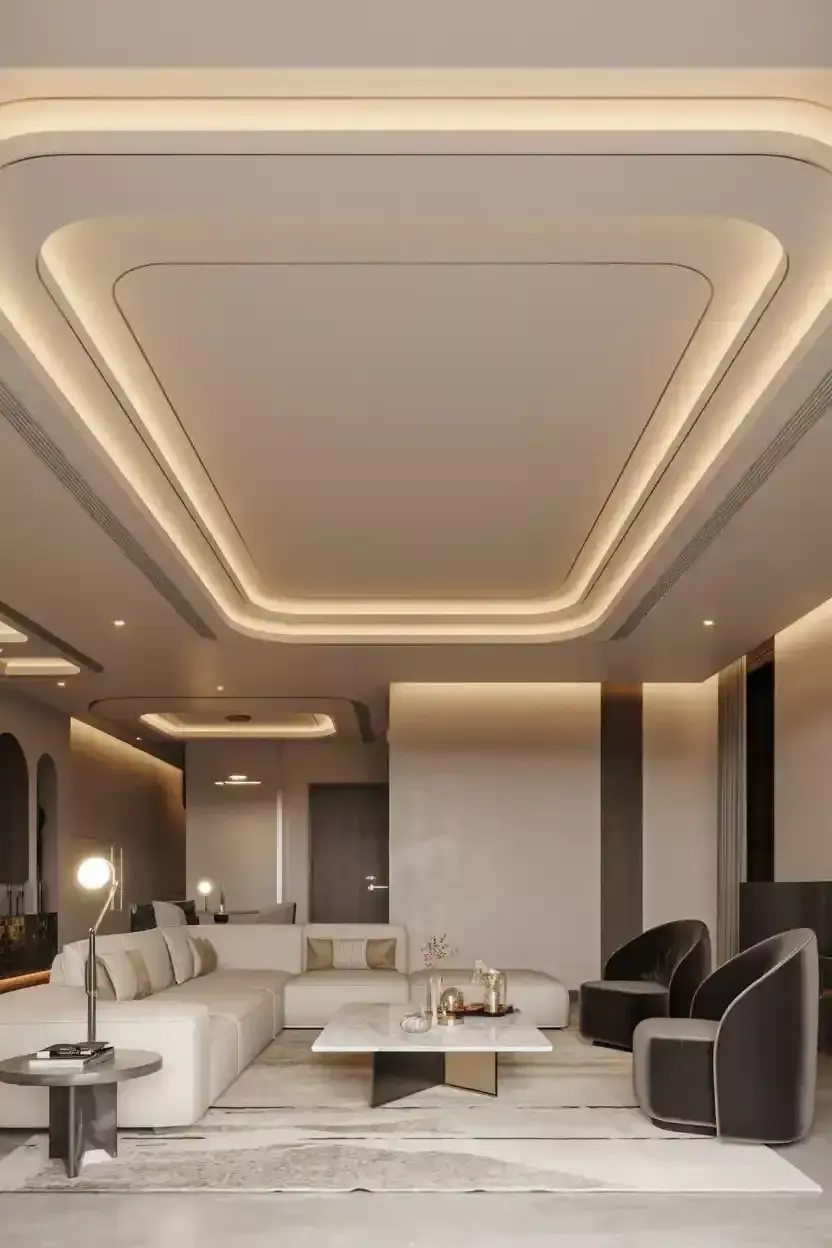 کنترل کیفیت سطح پس از اجرای کناف در ساختمان