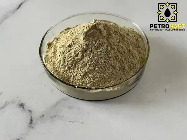 نمونه‌ای از خاک بنتونیت استخراج شده از معدن