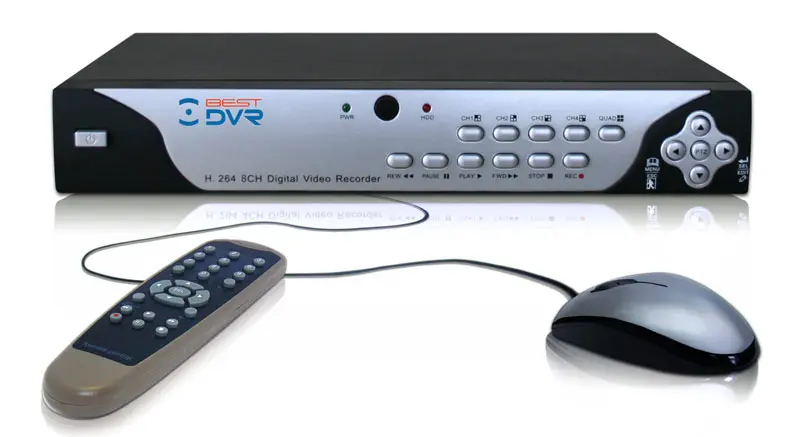 نمونه‌ای از دستگاه DVR مدرن با قابلیت‌های هوشمند و پیشرفته