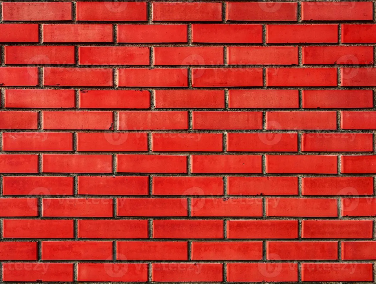 دیوار ساخته شده از آجر سفالی با طرح و بافت مشخص