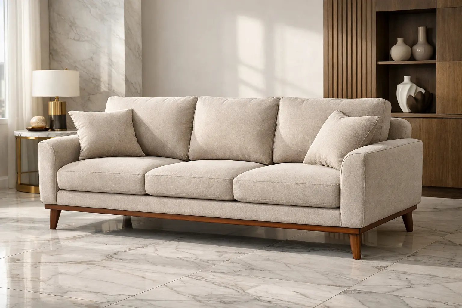 نمونه‌ای از کانه‌آرما با پشتی قابل تنظیم و مواد حافظه‌شکل