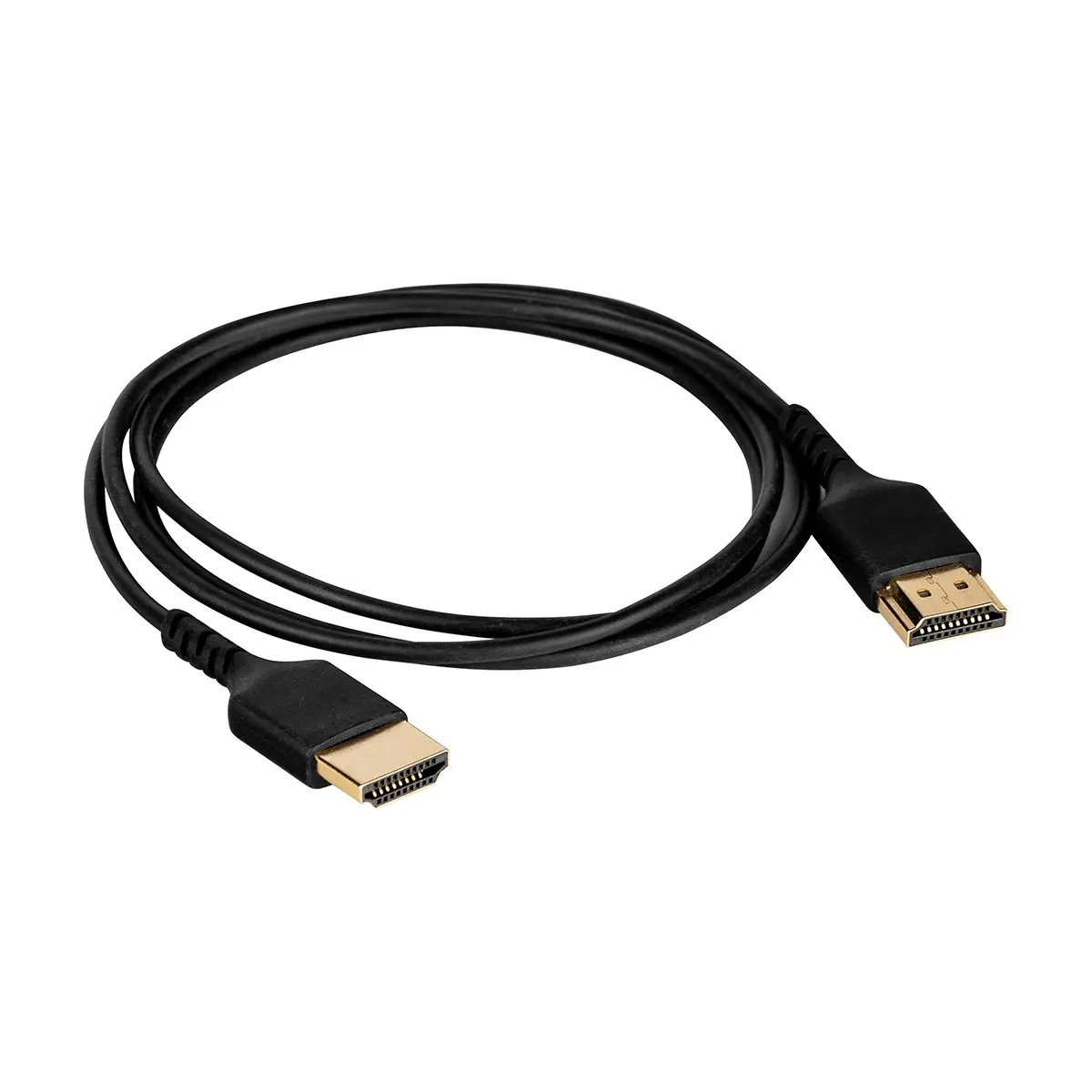 یک دانگل HDMI کوچک و قابل حمل که به یک لپ‌تاپ متصل شده‌است