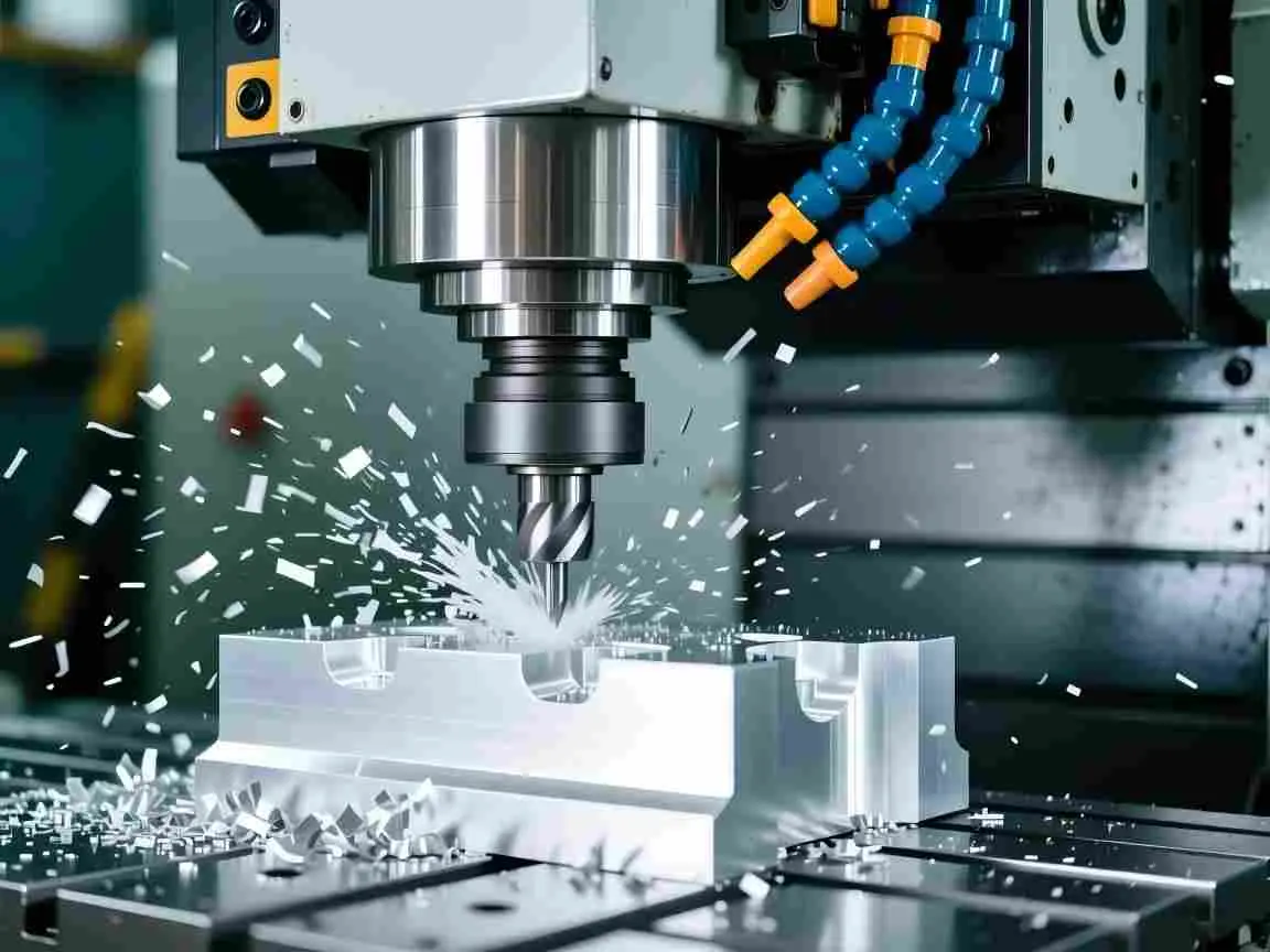 فرایند تراشکاری CNC با دقت بالا و استفاده از ابزارهای برشی مدرن