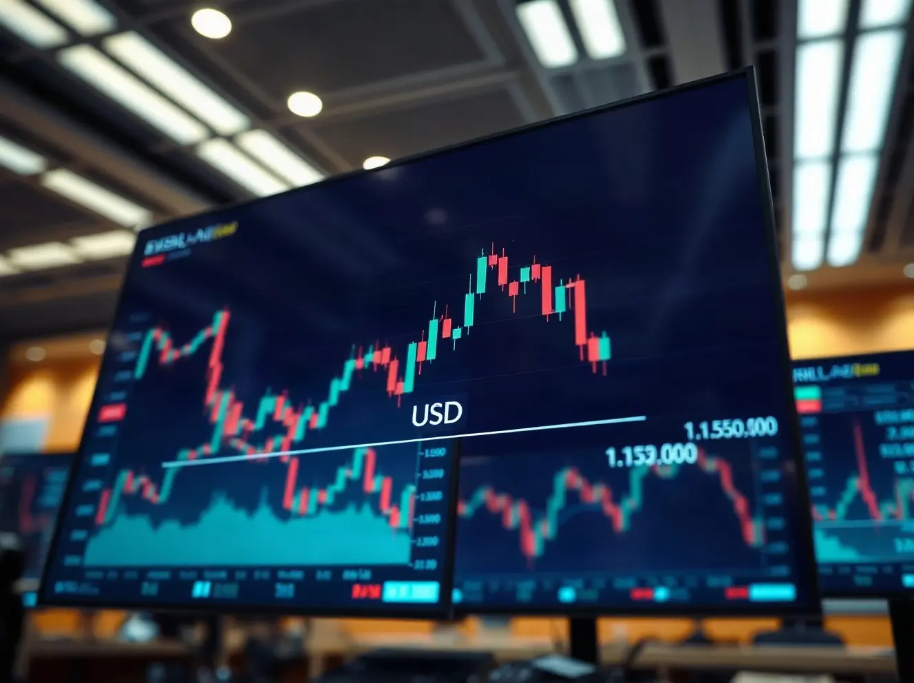 نمودار نوسان نرخ ارز در بازار آزاد