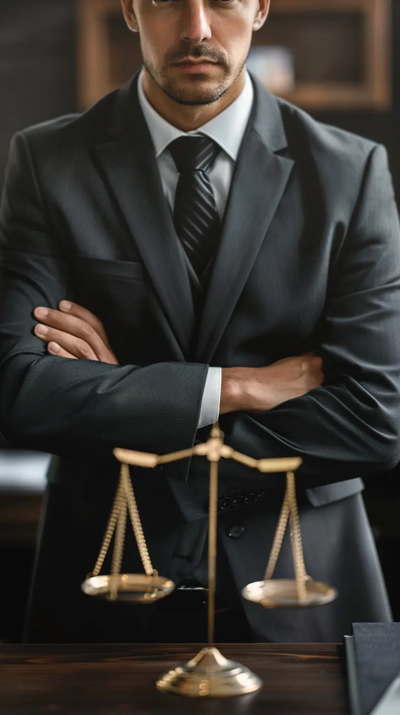 وکیل و مشتری در حال بررسی مدارک دعاوی املاک